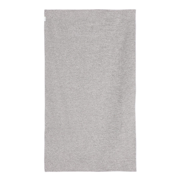 Asciugamano ad asciugatura rapida R-PET 100x180cm sublimazione Bianco / grigio - personalizzabile con logo