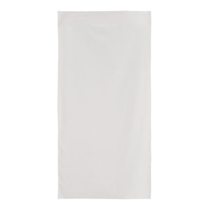 Asciugamano ad asciugatura rapida R-PET 70x140cm Bianco / grigio - personalizzabile con logo