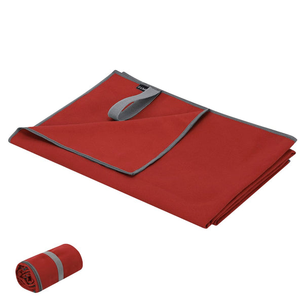 Asciugamano Assorbente Jutiul rosso - personalizzabile con logo