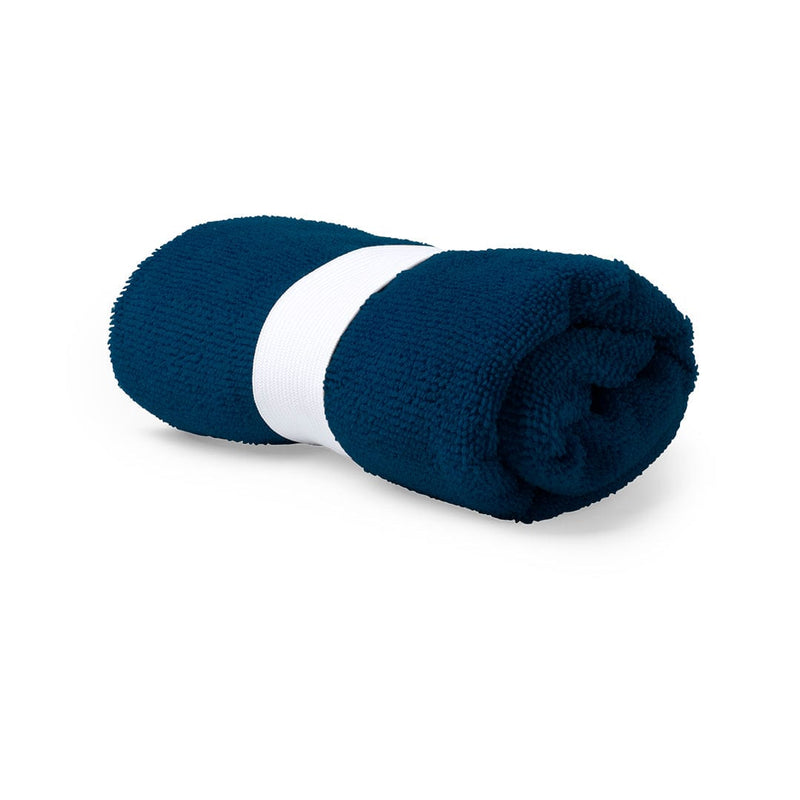 Asciugamano Assorbente Kefan blu navy - personalizzabile con logo