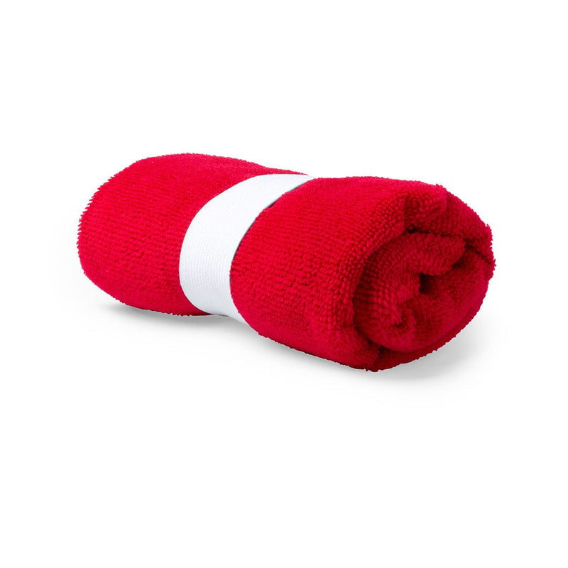 Asciugamano Assorbente Kefan rosso - personalizzabile con logo