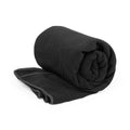 Asciugamano Assorbente Risel nero - personalizzabile con logo