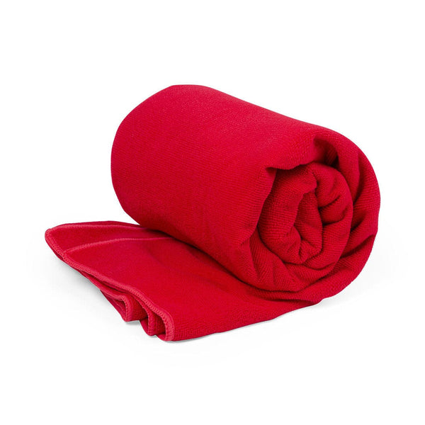 Asciugamano Assorbente Risel rosso - personalizzabile con logo