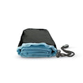Asciugamano blu - personalizzabile con logo