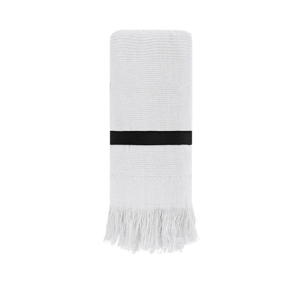 Asciugamano Brisly bianco - personalizzabile con logo