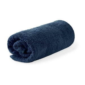 Asciugamano Canoria blu navy - personalizzabile con logo