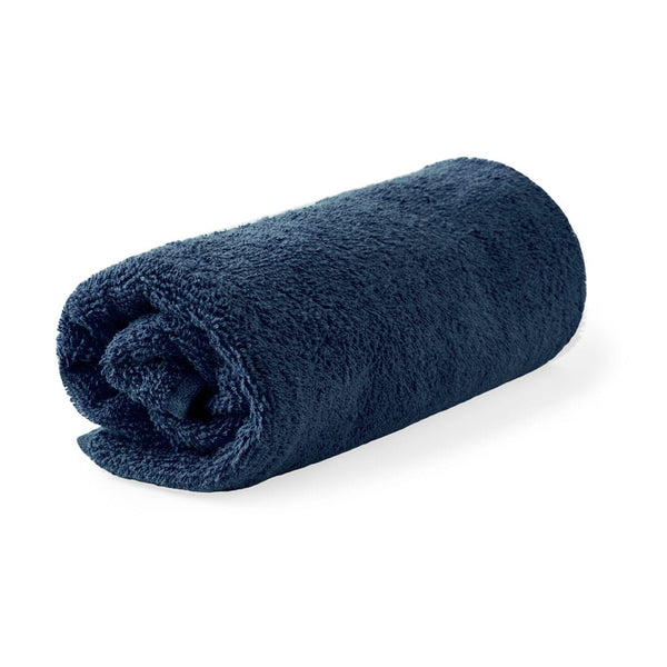 Asciugamano Canoria blu navy - personalizzabile con logo