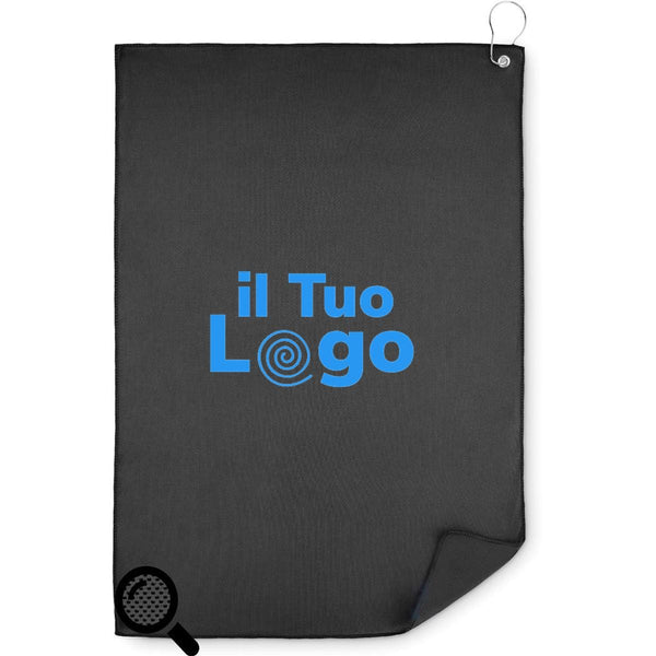 Asciugamano da golf in RPET - personalizzabile con logo