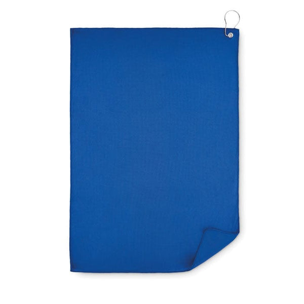 Asciugamano da golf in RPET Colore: Nero, bianco, blu €2.60 - MO6526-03