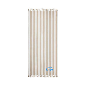 Asciugamano da hamam VINGA Ornos GRS beige - personalizzabile con logo