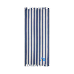 Asciugamano da hamam VINGA Ornos GRS blu - personalizzabile con logo