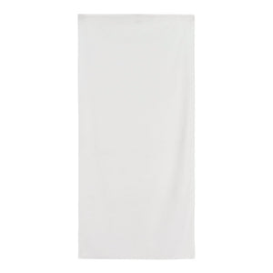 Asciugamano double-face con stampa full 100x180 cm Bianco - personalizzabile con logo
