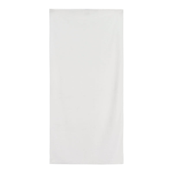 Asciugamano double-face con stampa full 100x180 cm Bianco - personalizzabile con logo