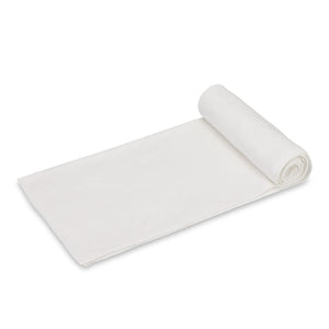 Asciugamano double-face con stampa in  sublimazione 30x130 cm 400g/m² Bianco - personalizzabile con logo