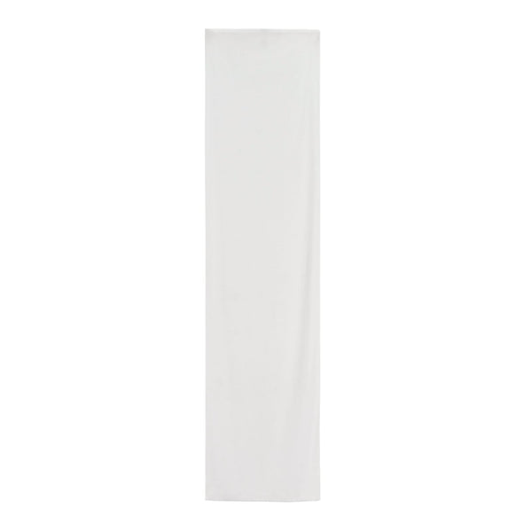 Asciugamano double-face con stampa in  sublimazione 30x130 cm 400g/m² Bianco - personalizzabile con logo