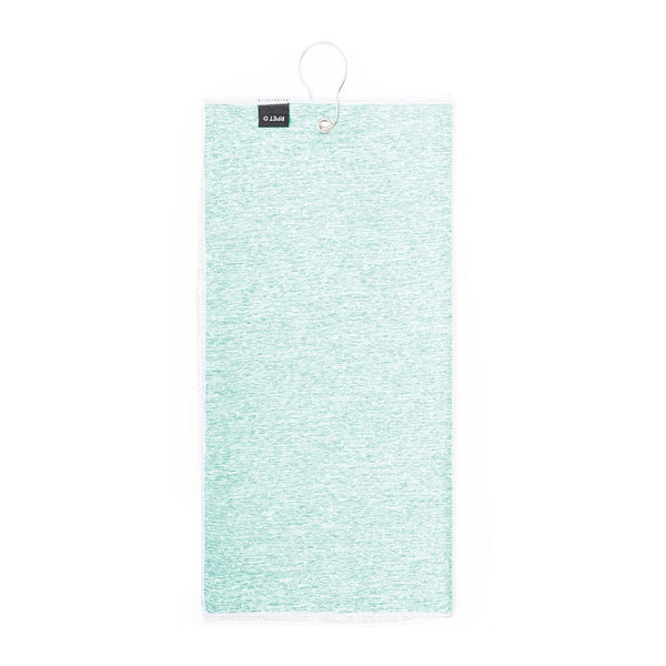 Asciugamano Golf Brylix verde - personalizzabile con logo