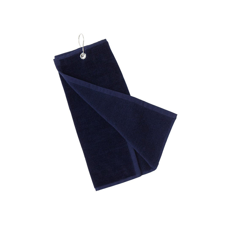 Asciugamano Golf Tarkyl blu navy - personalizzabile con logo