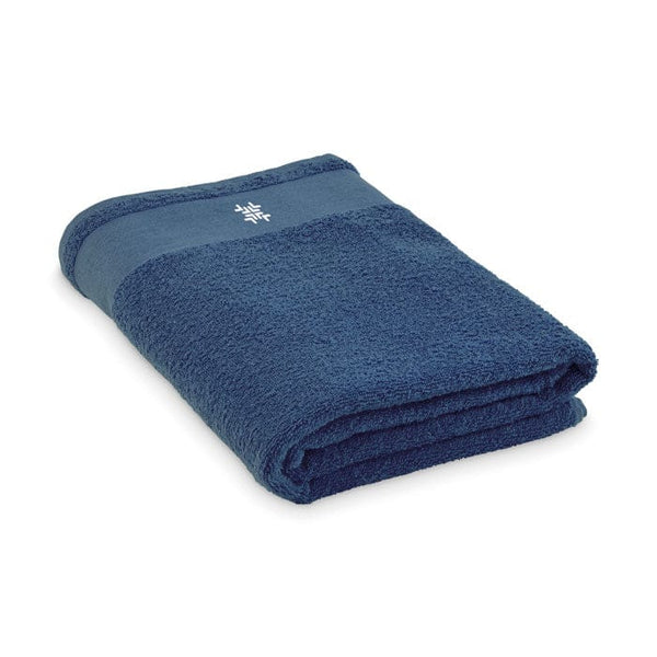 Asciugamano grande da bagno in cotone - personalizzabile con logo