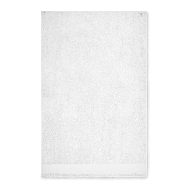 Asciugamano grande da bagno in cotone - personalizzabile con logo