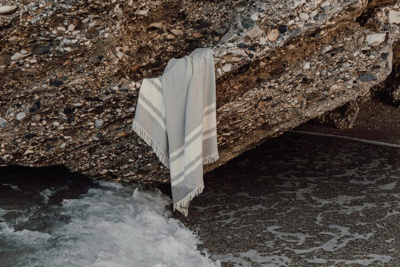 Asciugamano hamam VINGA Tolo in spugna - personalizzabile con logo