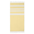 Asciugamano Hamman 140 gr/m Giallo - personalizzabile con logo