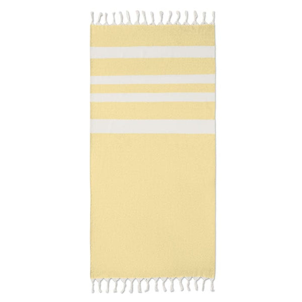 Asciugamano Hamman 140 gr/m Giallo - personalizzabile con logo