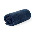 Asciugamano Koleva blu navy - personalizzabile con logo