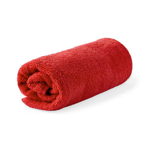Asciugamano Koleva rosso - personalizzabile con logo