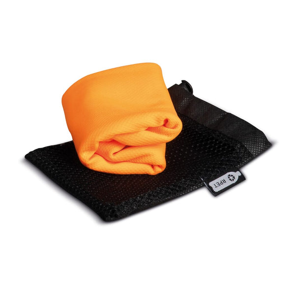 Asciugamano rinfrescante R-PET 30x80cm - personalizzabile con logo