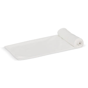 Asciugamano rinfrescante R-PET 30x80cm sublimazione Bianco - personalizzabile con logo