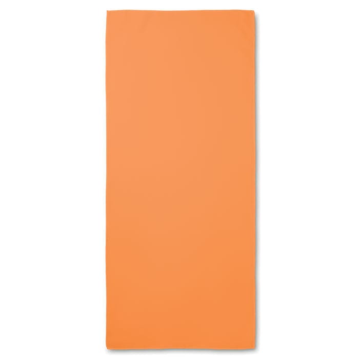 Asciugamano sport in pouch Colore: Nero, arancione, bianco, royal, verde calce €3.72 - MO9025-03