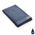 Asciugamano Ukiyo Sakura AWARE™ 500 gm2 50x100cm blu - personalizzabile con logo