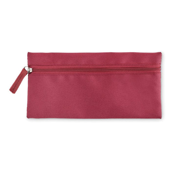 Astuccio con cerniera poliestere 300D RPET - personalizzabile con logo