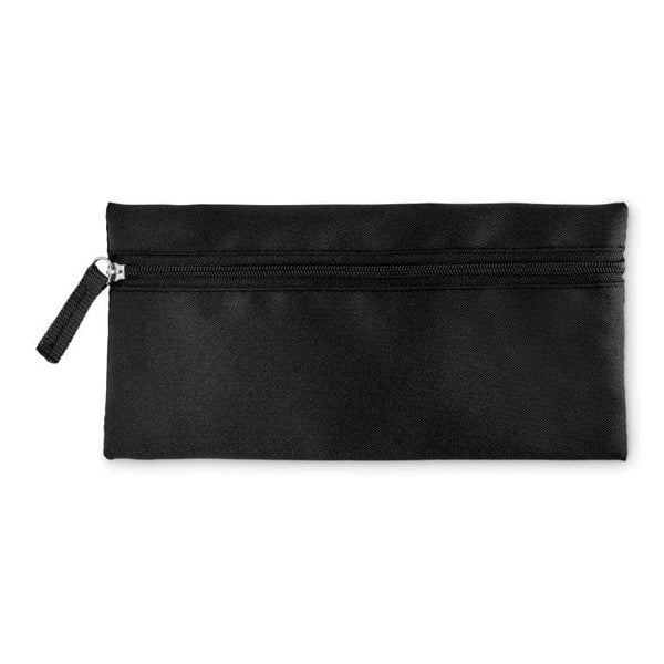 Astuccio con cerniera poliestere 300D RPET - personalizzabile con logo