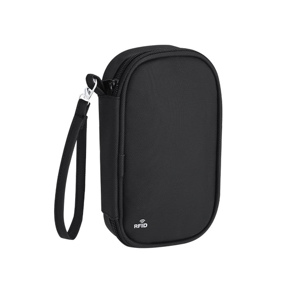 Astuccio Organizzatore da Viaggio Mirvan nero - personalizzabile con logo
