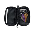 Astuccio Portachiavi in 300D RPET Nero - personalizzabile con logo