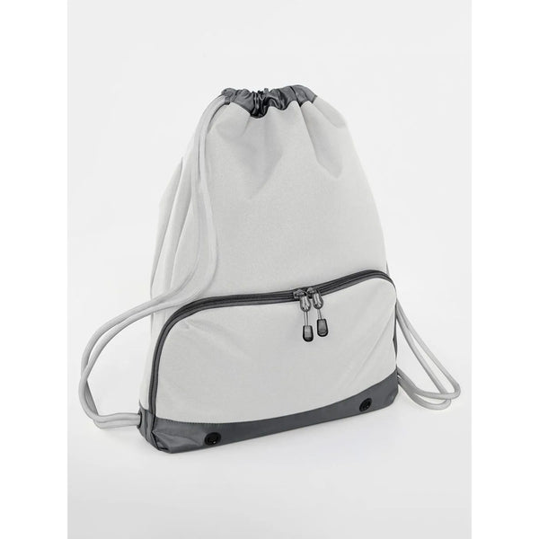 Athleisure Gymsac grigio - personalizzabile con logo