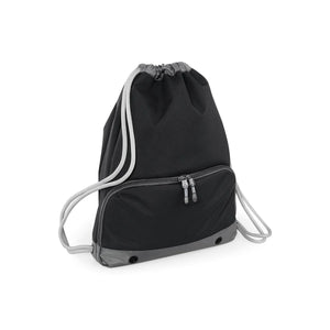 Athleisure Gymsac nero - personalizzabile con logo
