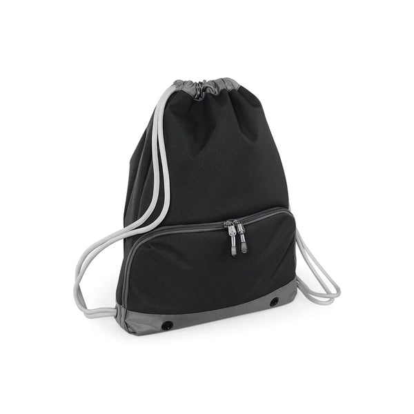 Athleisure Gymsac nero - personalizzabile con logo