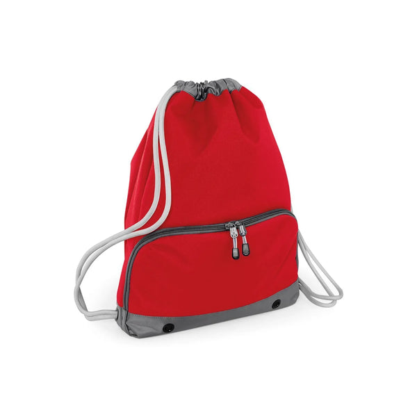 Athleisure Gymsac rosso - personalizzabile con logo