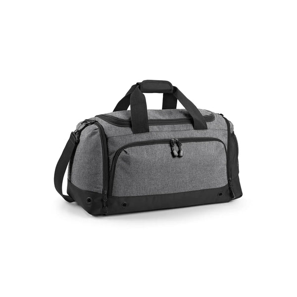 Athleisure Holdall grigio - personalizzabile con logo
