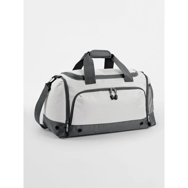 Athleisure Holdall ice grey - personalizzabile con logo