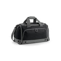 Athleisure Holdall nero - personalizzabile con logo