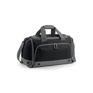 Athleisure Holdall nero - personalizzabile con logo