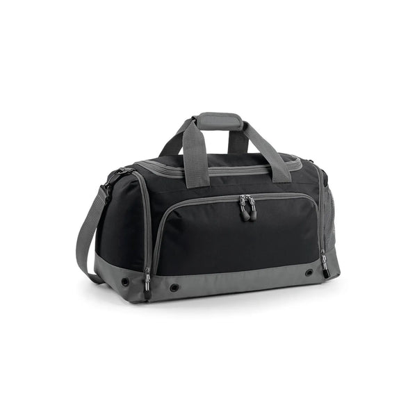 Athleisure Holdall nero - personalizzabile con logo
