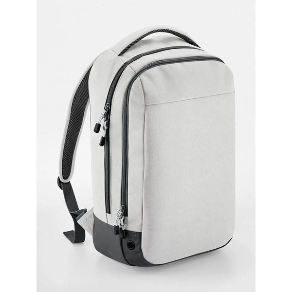 Athleisure Sports Backpack ice grey - personalizzabile con logo