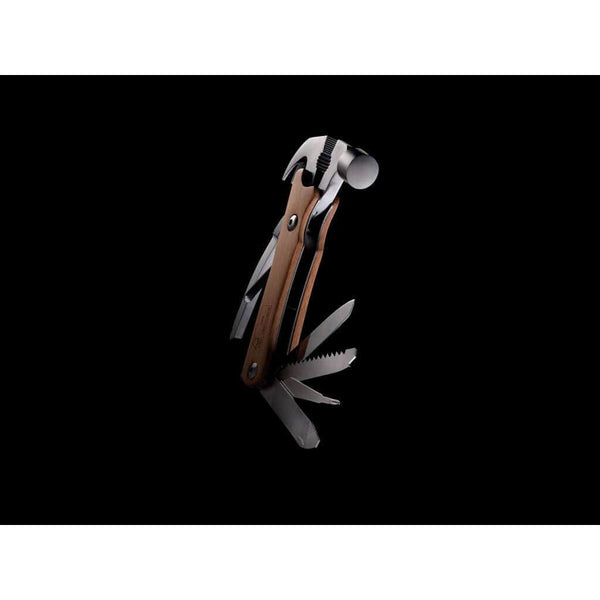 Attrezzo a martello in legno marrone - personalizzabile con logo