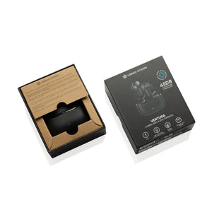 Auricolari ANC & ENC Urban Vitamin Ventura RCS nero - personalizzabile con logo