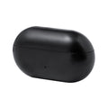 Auricolari Clip Gemston nero - personalizzabile con logo