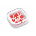 Auricolari Cort rosso - personalizzabile con logo